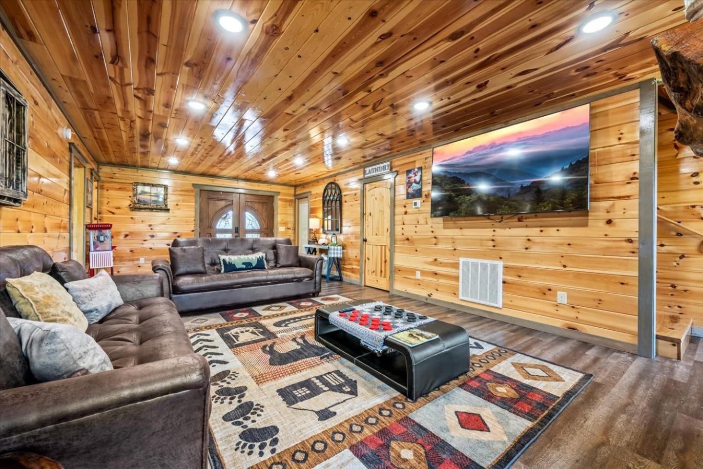 Indoor Pool, Volleyball Beach, Mountain View, Luxury Gatlinburg Luaran gambar