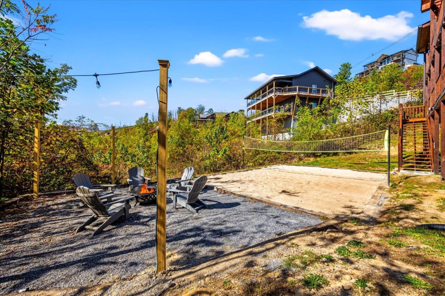 Indoor Pool, Volleyball Beach, Mountain View, Luxury Gatlinburg Luaran gambar