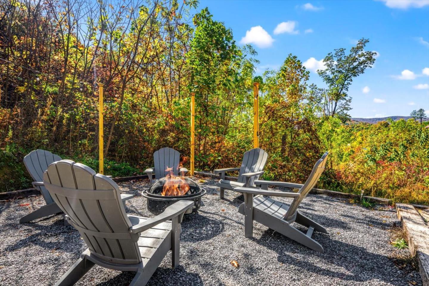 Indoor Pool, Volleyball Beach, Mountain View, Luxury Gatlinburg Luaran gambar