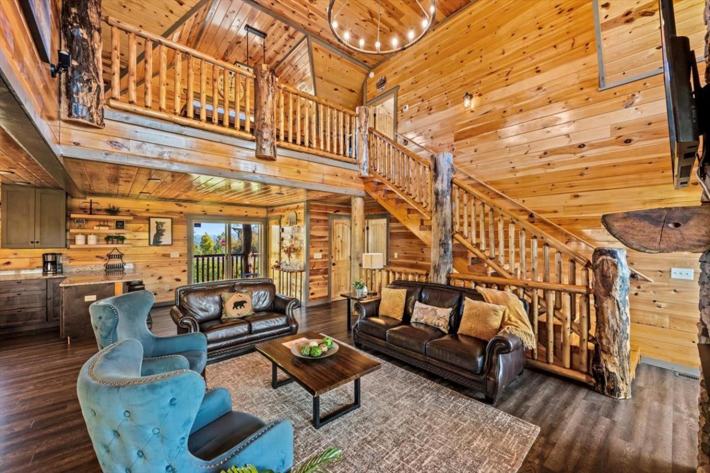 Indoor Pool, Volleyball Beach, Mountain View, Luxury Gatlinburg Luaran gambar