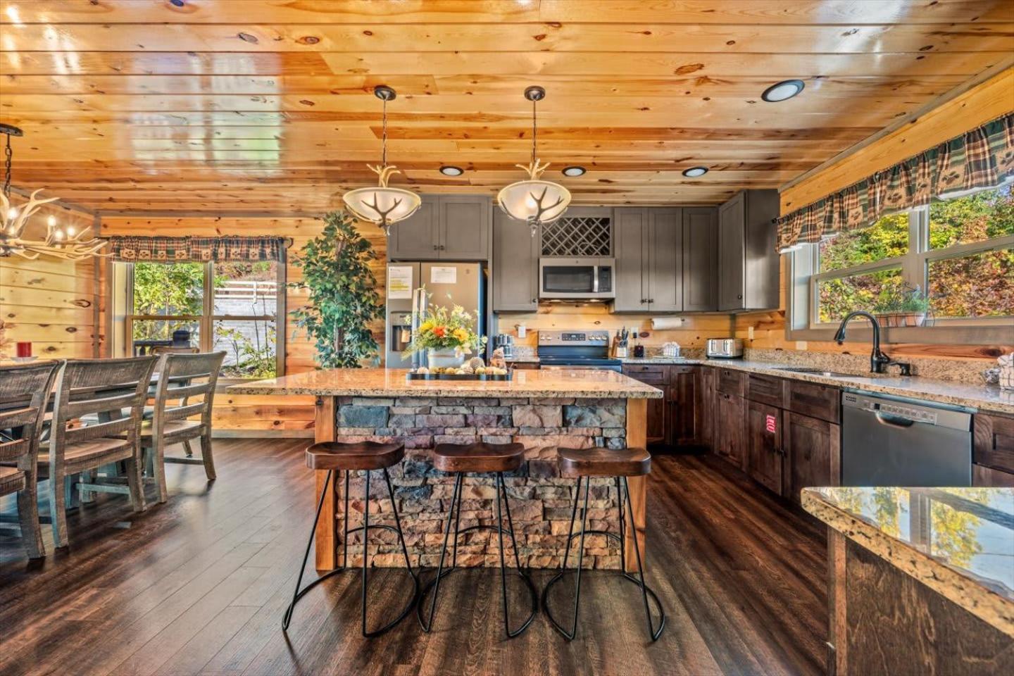 Indoor Pool, Volleyball Beach, Mountain View, Luxury Gatlinburg Luaran gambar