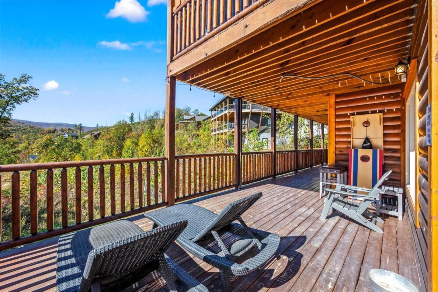 Indoor Pool, Volleyball Beach, Mountain View, Luxury Gatlinburg Luaran gambar